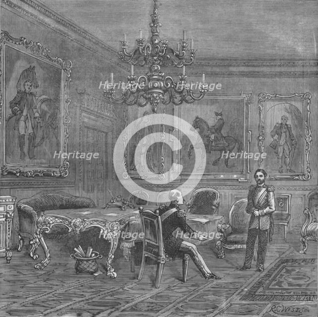 Council Chamber, St James's Palace, Westminster, London, c1840, (1878). Creator: RC West.