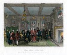 Council chamber, Vintners Hall, City of London.Artist: E Redclyffe