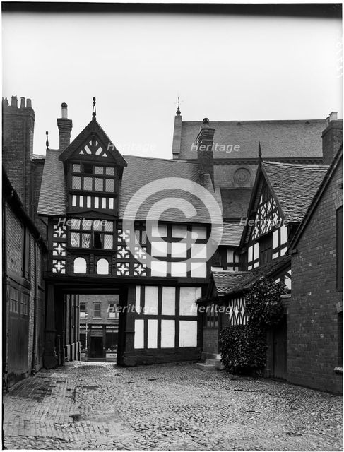 Council House Gatehouse, Shrewsbury, Shropshire, 1922. Creator: London Midland and Scottish Railway.