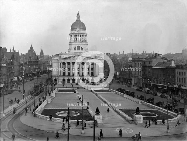 Council House, Nottingham, Nottinghamshire, 1929. Artist: Unknown