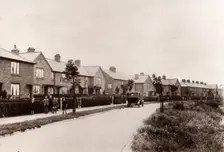 Council houses on Kingsway North, York, Yorkshire, 1938