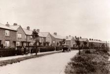 Council houses on Kingsway North, York, Yorkshire, 1938