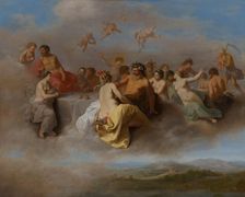 Council of the Gods. Creator: Cornelis van Poelenburgh