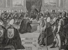 Council of Vienne, 1877. Creator: Jules Jean Marie Joseph Huyot