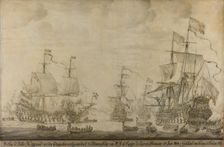 "Council of War aboard ""The Seven Provinces"", the Flagship of Michiel Adriaensz de Ruyter, 10 June Creator: Willem van de Velde I
