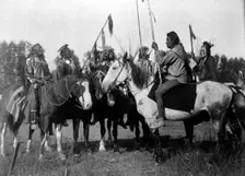 Council of War, c1908. Creator: Edward Sheriff Curtis