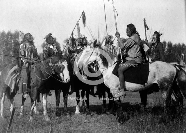 Council of War, c1908. Creator: Edward Sheriff Curtis.