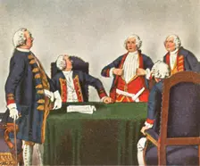 Council of war in Köpenick, 1730, (1936). Creator: Unknown