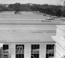 Council of National Defense Headquarters Under Construction, 1917. Creator: Harris & Ewing