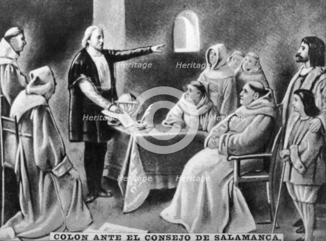 Council of Salamanca, (15th century), 1920s. Artist: Unknown