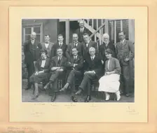 Council Office Staff, 1922-1923 Creator: Unknown