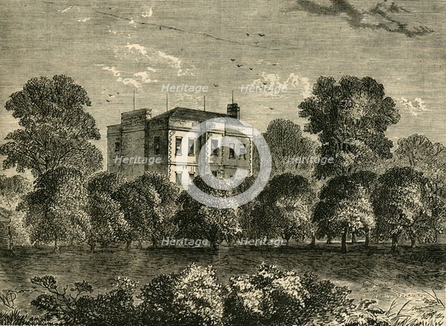 'Councillor Agar's House, Somers Town, in 1830', (c1876). Creator: Unknown.