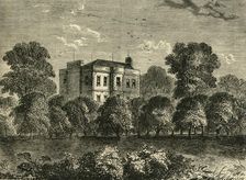Councillor Agar's House, Somers Town, in 1830 (c1876). Creator: Unknown