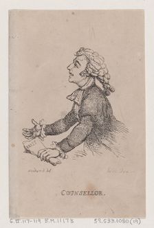 Counsellor, 1808., 1808. Creator: Thomas Rowlandson