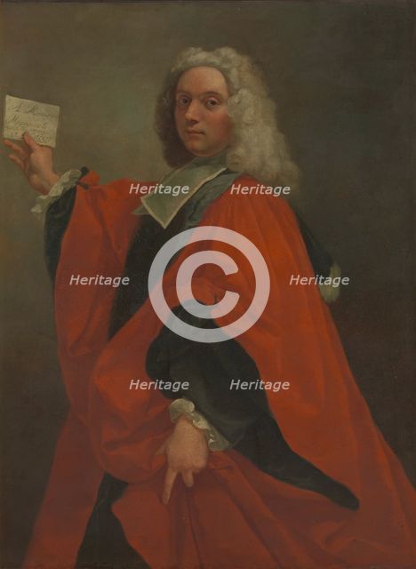 Counsellor of the Aix-en-Provence Parliament, 1733. Creator: Michel-Francois Dandre-Bardon.