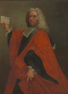 Counsellor of the Aix-en-Provence Parliament, 1733. Creator: Michel-Francois Dandre-Bardon