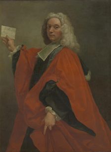 Counsellor of the Aix-en-Provence Parliament, 1733. Creator: Michel-Francois Dandre-Bardon