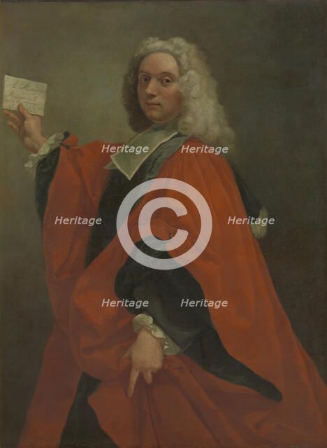 Counsellor of the Aix-en-Provence Parliament, 1733. Creator: Michel-Francois Dandre-Bardon.