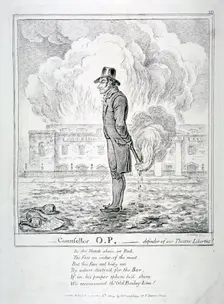 Counsellor OP - Defender of our Theatric Liberties 1809. Artist: James Gillray