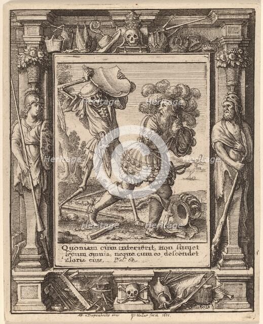 Count, 1651. Creator: Wenceslaus Hollar.