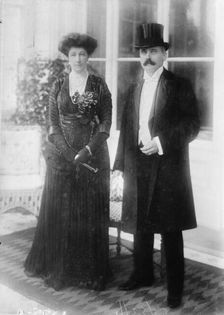 Count & Countess Lonyay, 1913. Creator: Bain News Service