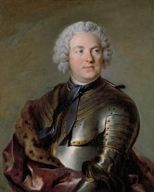 Count Carl Gustaf Tessin, 1741. Creator: Louis Tocque