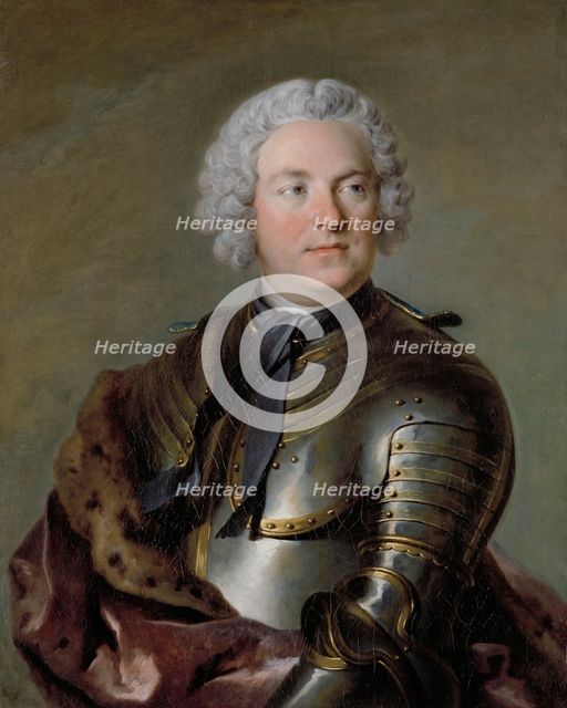 Count Carl Gustaf Tessin, 1741. Creator: Louis Tocque.