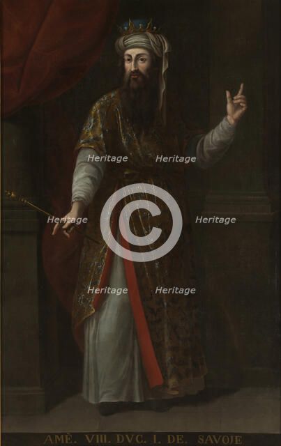 Count Amadeus VIII of Savoy (1383-1451). Artist: Anonymous 