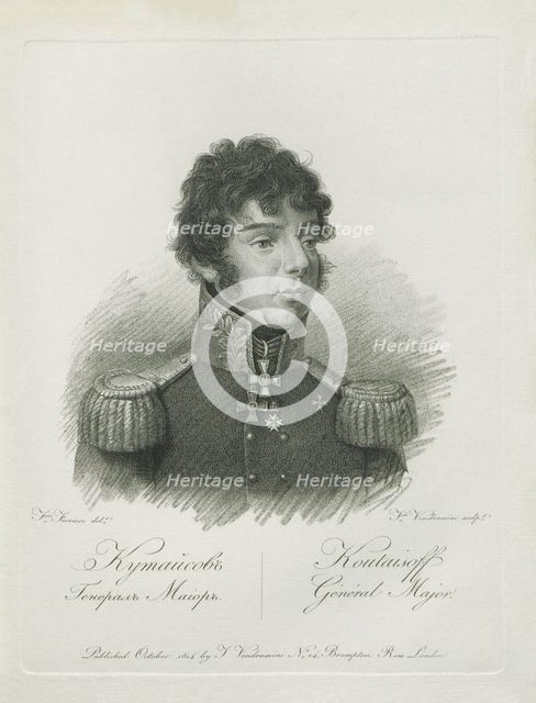 Count Alexander Ivanovich Kutaisov (1784-1812), 1813.