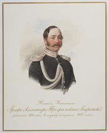 Count Alexander Trofimovich Baranov (1813-1888). Artist: Hau (Gau), Vladimir Ivanovich (1816-1895)