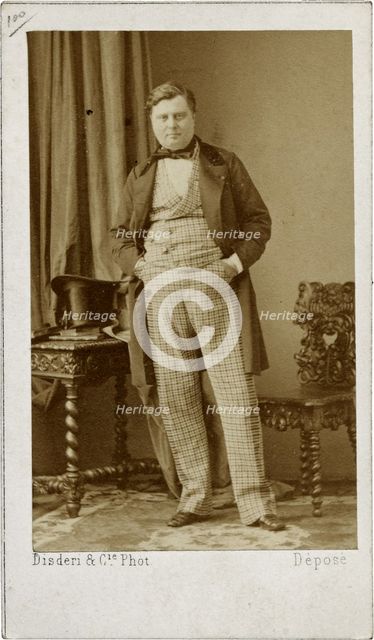 Count Alexandre Colonna-Walewski (1810-1868), ca 1860.