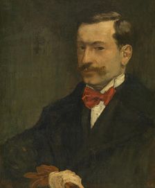 Count Aymer de la Chevalerie, c1890s. Creator: Henri Evenepoel