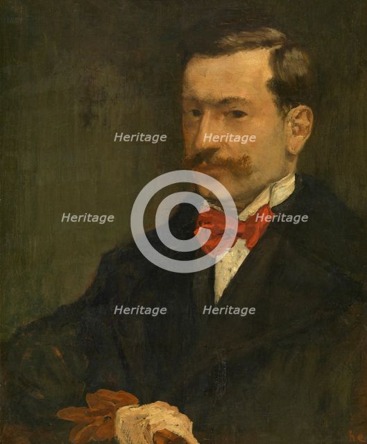 Count  Aymer de la Chevalerie, c1890s. Creator: Henri Evenepoel.