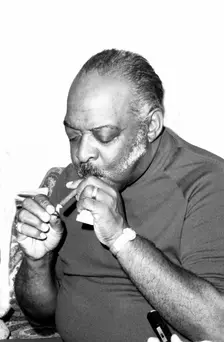 Count Basie, Churchill Hotel, London, 1973. Artist: Brian O'Connor