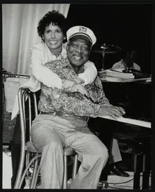 Count Basie and Lena Horne at the Grosvenor House Hotel, London, 1979. Creator: Denis Williams
