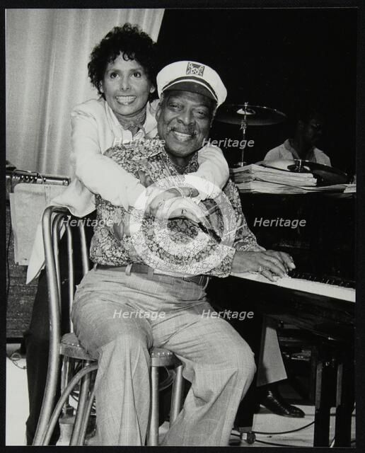 Count Basie and Lena Horne at the Grosvenor House Hotel, London, 1979. Artist: Denis Williams
