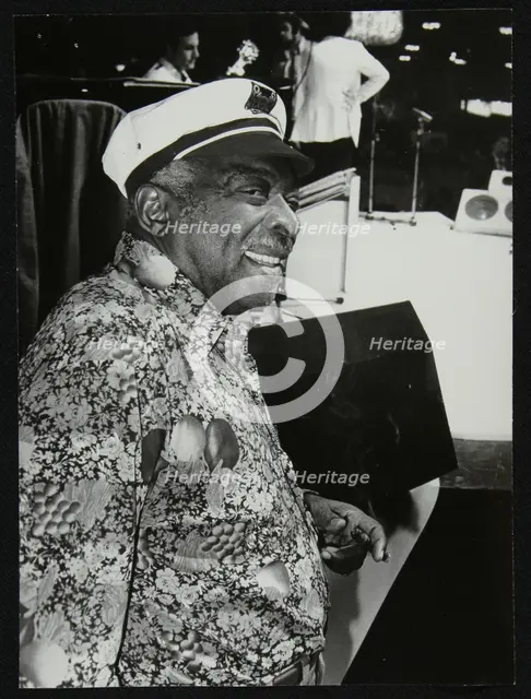 Count Basie at the Grosvenor House Hotel, London, 1979. Creator: Denis Williams.