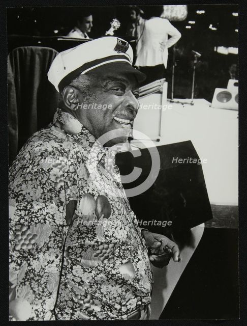 Count Basie at the Grosvenor House Hotel, London, 1979. Creator: Denis Williams.