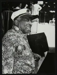 Count Basie at the Grosvenor House Hotel, London, 1979. Creator: Denis Williams