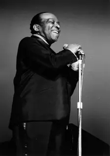 Count Basie on stage, 1970s. Creator: Brian Foskett