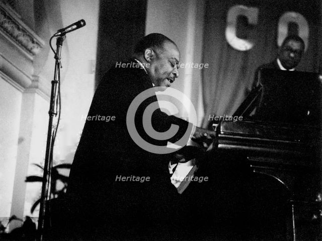 Count Basie on stage, Chatham, Kent, 1967. Creator: Brian Foskett.