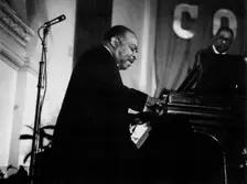 Count Basie on stage, Chatham, Kent, 1967. Creator: Brian Foskett