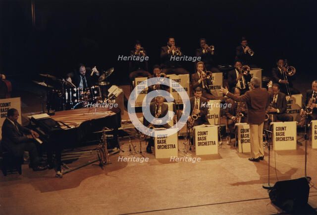 Count Basie Orchestra, Northampton, England, 1989. Creator: Brian Foskett.