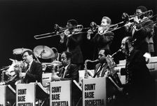 Count Basie Orchestra, London, 1990. Creator: Brian Foskett