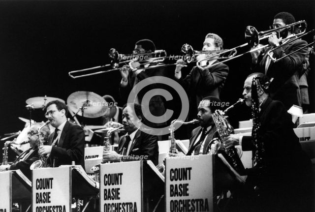 Count Basie Orchestra, London, 1990. Creator: Brian Foskett.
