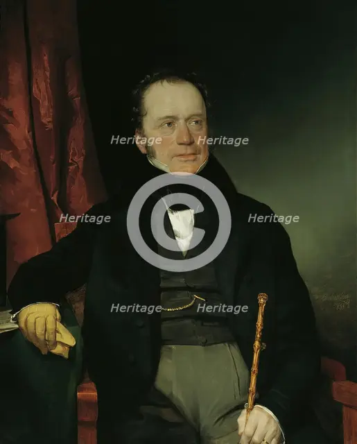 Count Breda (?), 1833. Creator: Friedrich von Amerling.