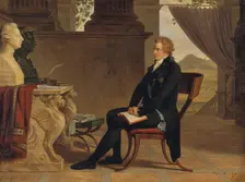 Count Gustaf Mauritz Armfelt in Florence, 1793. Creator: Louis Gauffier