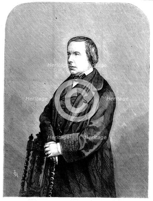 Count de Montalembert - from a photograph by Maull and Polyblank, 1858. Creator: Unknown.