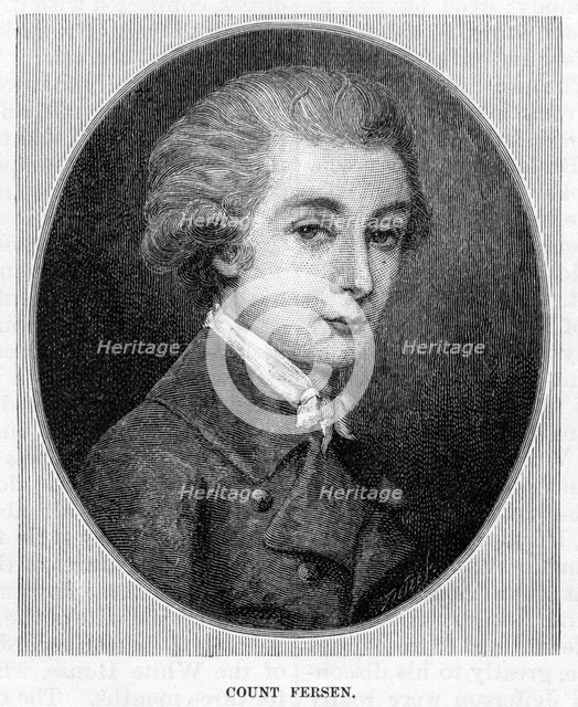 'Count Fersen', c19th century. Creator: Unknown.