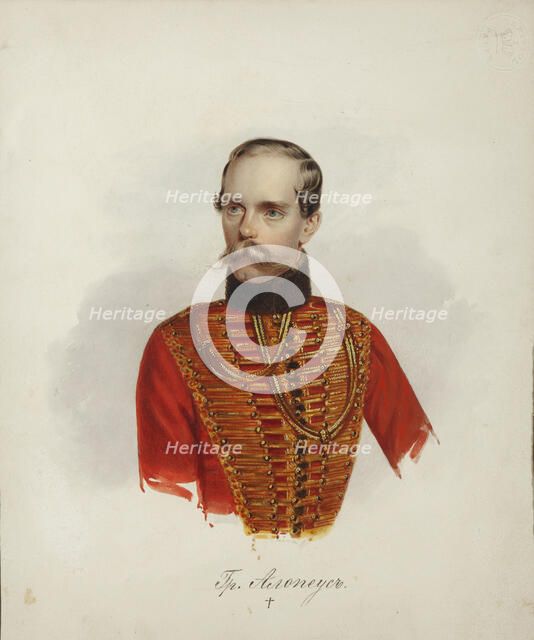 Count Friedrich (Fyodor Davidovich) Alopaeus (1810-1862), End 1840s.